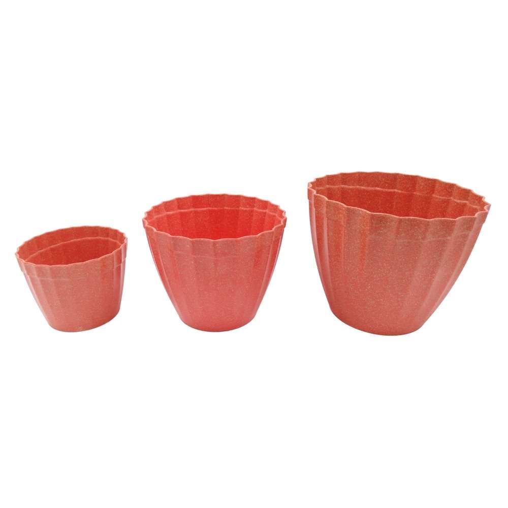 VASOS PARA PLANTAS CORAL KIT EVO ECOLÓGICO